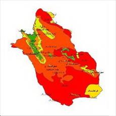 Climate maps Fars classes