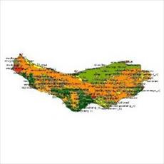 Land province SHAPE file