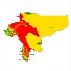 Map of climatic classes