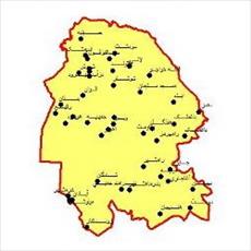 SHAPE file Khuzestan province as part of