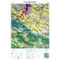 Video tutorial interpreting topographic maps (topographic map of Khorramabad)