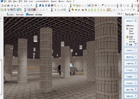 دانلود مقاله روشنایی پارکینگ با نرم افزار دیالوکس Dialux